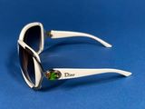christian dior sunglasses with green crystals