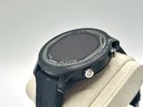 a smart watch sitting on top of a watch stand