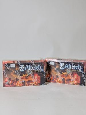 Deux boîtes d'Alego sont posées sur une table.
