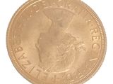 an image of a gold coin with a picture of a woman on it