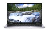 laptop with a waterfall on the screen on a white background
