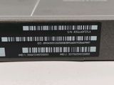 a close up of a box with a barcode on it