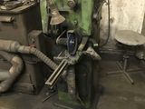a machine that is sitting inside of a building