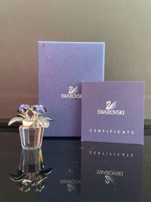 Vase en cristal Swarovski Celecitte avec coffret cadeau