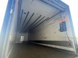 a truck that is parked inside of a building