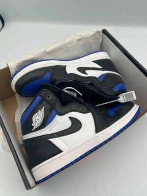nike air jordan 1 mid black white royal blue