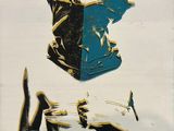 une image représentant un tableau d'un homme tenant un couteau à la main