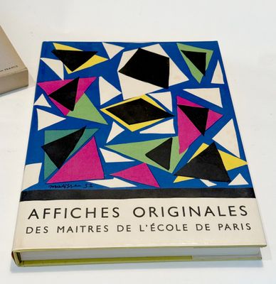 livre en français : affiches originales des maîtres de l'École de Paris