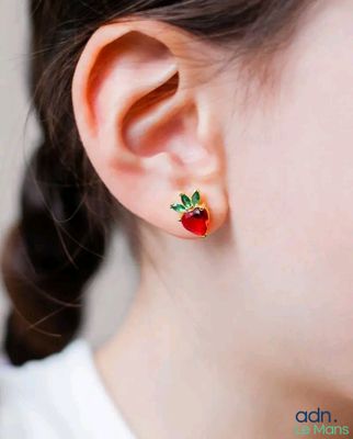 Lot de 24 boucles d'oreilles pour enfant SALIA BIJOUX Fragol…