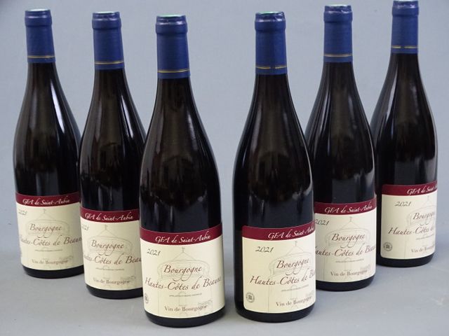 GEA DE SAINT AUBIN, Bourgogne Haute Côtes de Beaune, MEB par EARL...