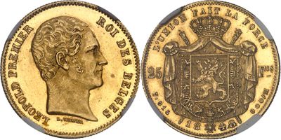 an image of a gold sovereign coin with a crown on it