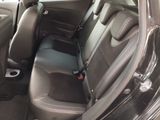 the back seats of a car with a seat belt in a car