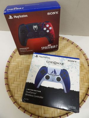 Manette sans fil Sony PlayStation 4 Spider-Man 2 avec son emballage d'origine
