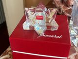 a red box with a star of david on top of it