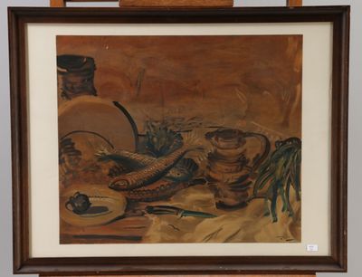 une nature morte exposée dans un musée