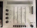 a close up of a control panel on a radio