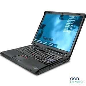 Ordinateur portable Lenovo Thinkpad T61 Noir - Intel Core 2 …