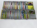 a lot of cards that are sitting on a table