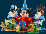 mickey mouse ' s castle of magic playset with all of the characters