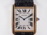 a close up of a watch with roman numerals on the face