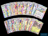 de nombreuses cartes Pokémon sur fond noir
