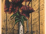 une image d'une peinture de fleurs dans un vase