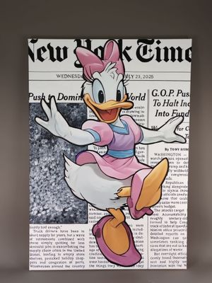 Donald Duck en couverture du New York Times