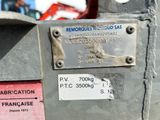 a close up of a sign on a machine