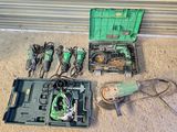 a lot of tools that are laying out on the floor
