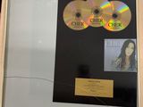 a picture of a picture of two cds in a picture frame