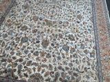 a large rug on the floor in a room