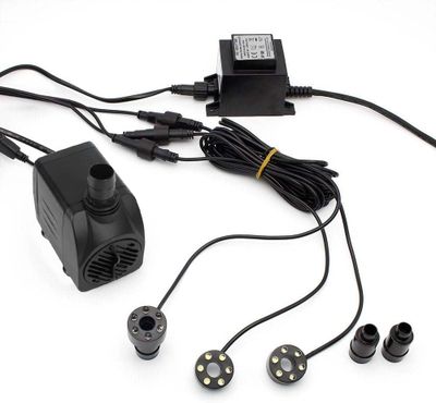 FOREVER SPEED - Pompe de fontaine avec 3 anneaux LED - 1500 …