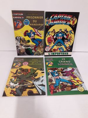 La collection « Captain Comics » en 3 tomes