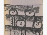 an image of a book with a drawing of a group of chairs
