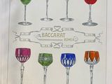 a picture of a book with a bunch of wine glasses on it