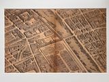 map of the city of paris in the 19th century, showing the city ' s streets and buildings