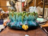 a vase that is sitting on a table in a room
