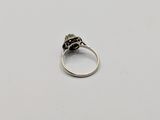 an image of a silver ring with a skull on it