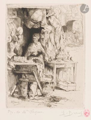 Auguste Brouet (1872-1941) La Marchande de défroques.
