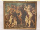 a picture of a painting of a group of naked men