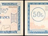 deux anciens billets de banque sur lesquels figure, d'un côté, le portrait d'un homme et, de l'autre, celui d'une femme