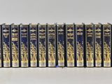 the twelve books of the bible are lined up on a white surface