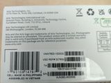 a close up of the back of a box with a barcode on it