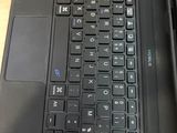 a close up of a laptop with a keyboard on it
