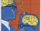 a picture of a man with a pineapple on his head and another man with glasses on his head