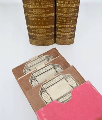 CAPITAINE (Louis). Carte de la France comprenant toutes les …