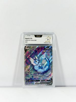 Carte Pokémon gradée Aquali V SWSH181 - Promotionelle Alternative - PC - Photo 1