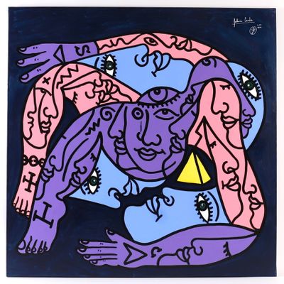 an image of a painting of a man and a woman