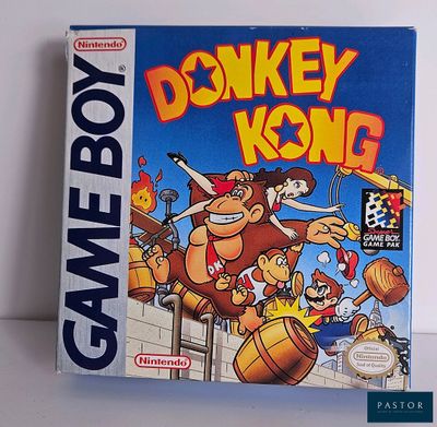 illustration de la jaquette du jeu Donkey Kong sur Nintendo Game Boy