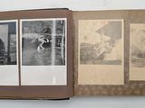 an old book with pictures of people on it